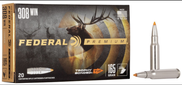 Federal 308 165gr Trophy Tip)