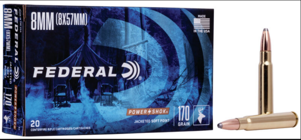 Federal 8x57 170gr Vital Shock