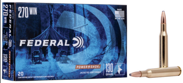 Federal 270 130gr Power Shock (20)