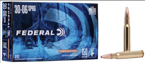 Federal 30-06 125gr Power Shock