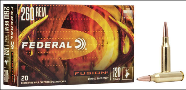 Federal 260 Rem Fusion 120gr