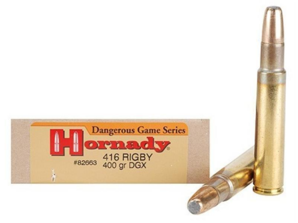 Hornady Amm 416 Rigby 400gr Dgx