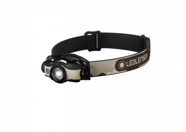 Led Mh4  Headlamp Rech Blk