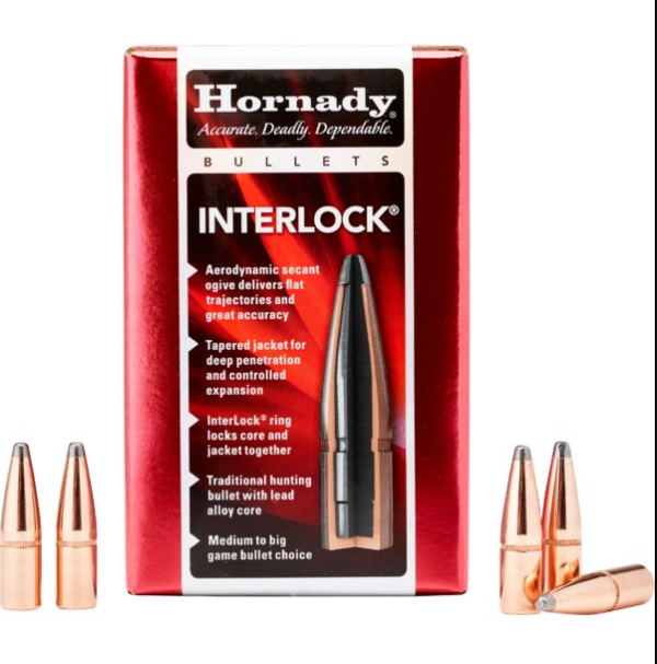 Hornady Bul 338 250gr Rn (100)