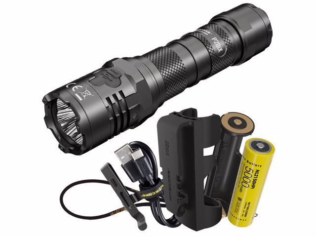 Nitecore t p20ix + 5000mah 21700 bat usb char