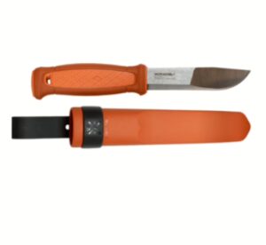 Morakniv kansbol w/polymer sheath (s) burnt orng