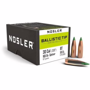 Nosler p 308 165gr ballistic tip (50)