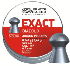 Jsb pellet .177 4.5mm  8 44gr exact  (500)
