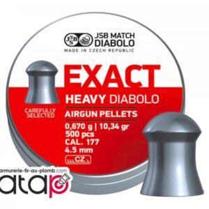 Jsb pellet.177/4.52mm 10.34gr heavy (500)