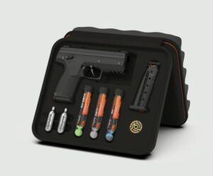 Marker air pistol self defence kit