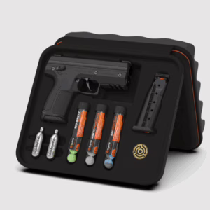 Marker air pistol self defence kit