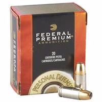 Federal amm 9mm luger 147gr hydra shock jhp (20)