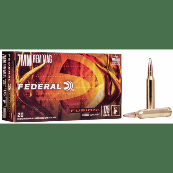 Federal amm 7mm 175gr fusion (20)