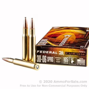 Federal amm 30-06 165gr fusion (20)