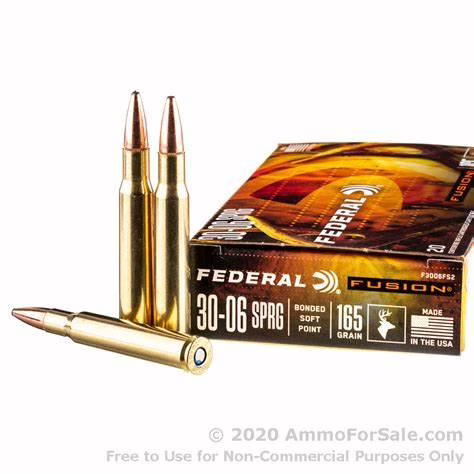 Federal amm 30-06 165gr fusion (20)