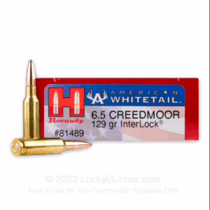 Hornady amm 6.5 creedmoor 129gr sp (20)