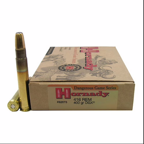 Hornady amm 416 rem 400gr dgx
