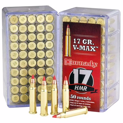 Hornady amm 17 hmr 17gr v-max (50)