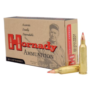 Hornady amm 22-250 rem 55gr v-max (20)