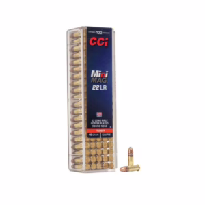 Cci amm .22lr mini mag cprn (100)