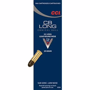 Cci amm .22lr cb long 29 gr (100)