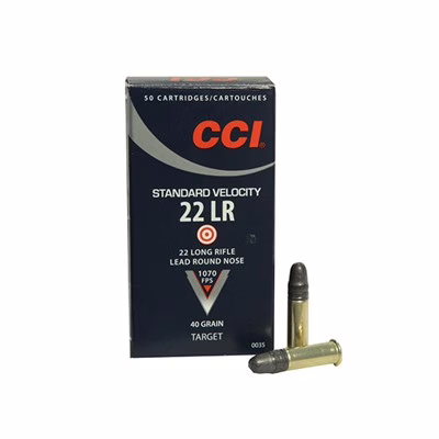 Cci amm .22lr std velocity 40gr (50)