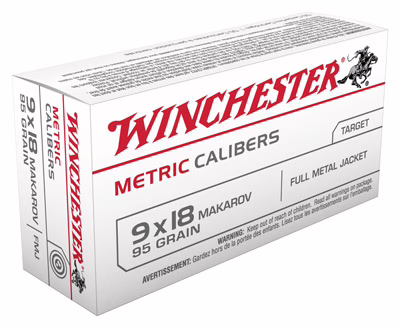 Win Amm 9x18mm Mak 95 Gr Fmj (50)
