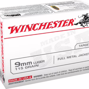 Win amm 9mmp 115 gr fmj value pack (100)