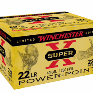 Win amm 22 lr 40gr super-x power point (222)