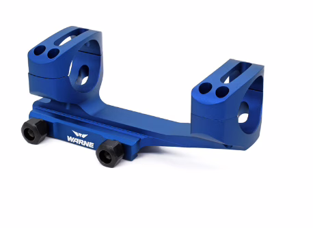 Warne ramp 30mm blue