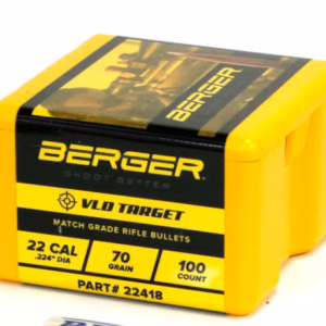 Berger bul 22 70gr vld target