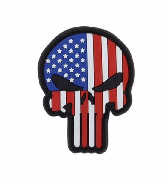 Condor pvc patch punisher classic flag