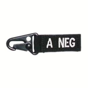 Condor key chain blood type a pos blk