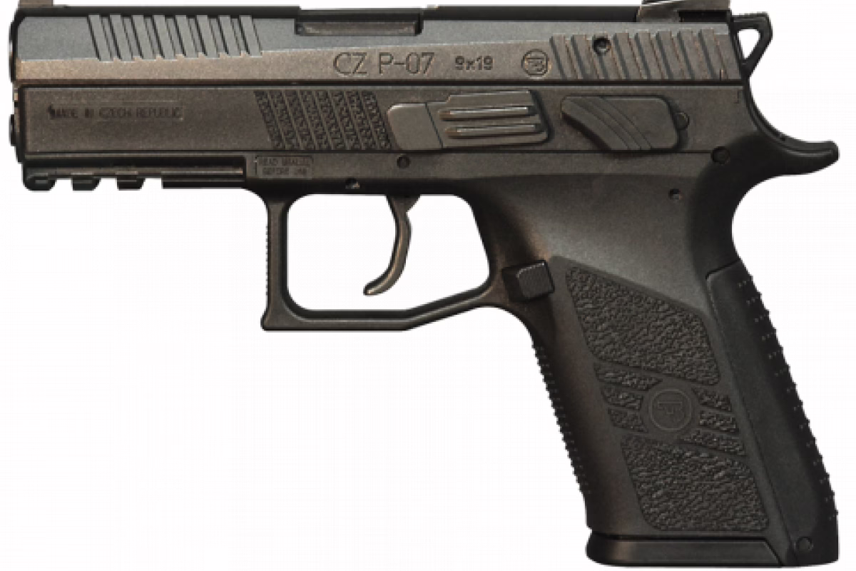 Cz pistol 9mm 75 p07 blk