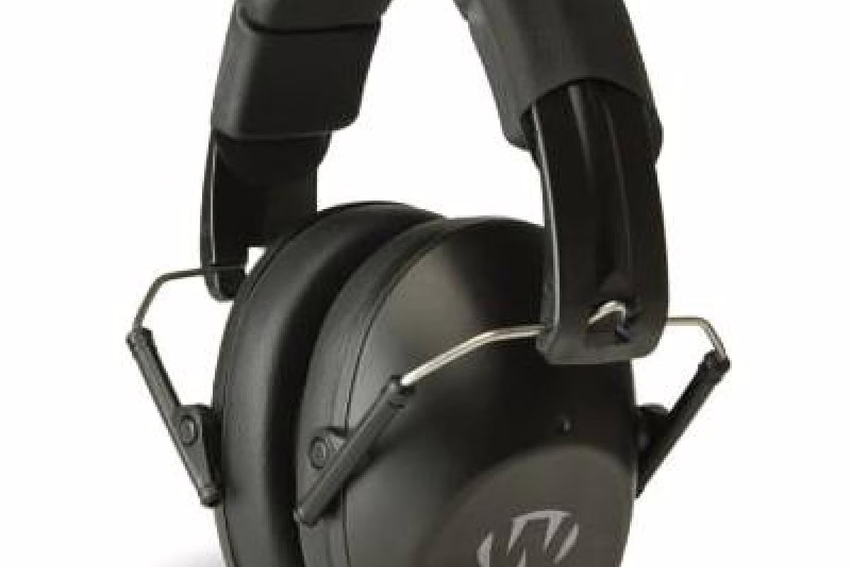 Pro-low profile black/orange logo folding muff gwp-fpm1-bko