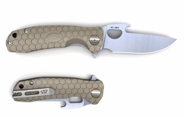 Honey Badger Knife Fl D2 Tan Med