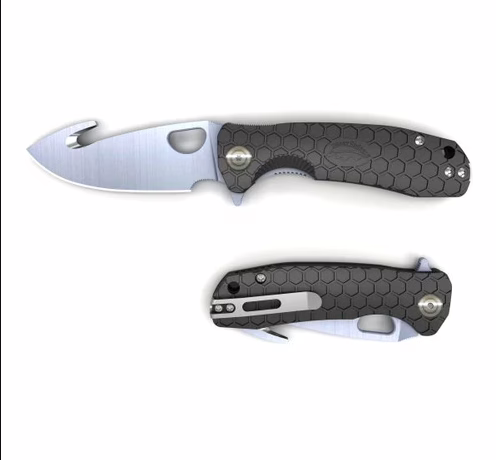 Honey badger knife hook l/r lrg blk