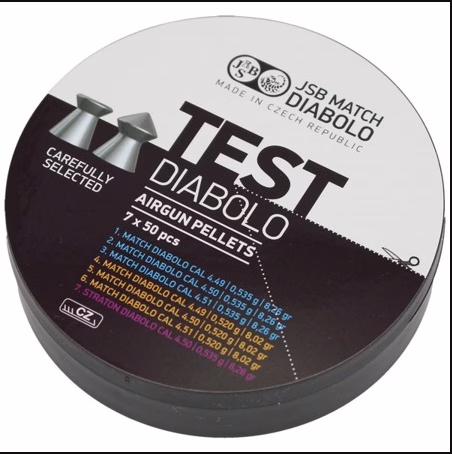 Hatsan pellet match diablo test middle