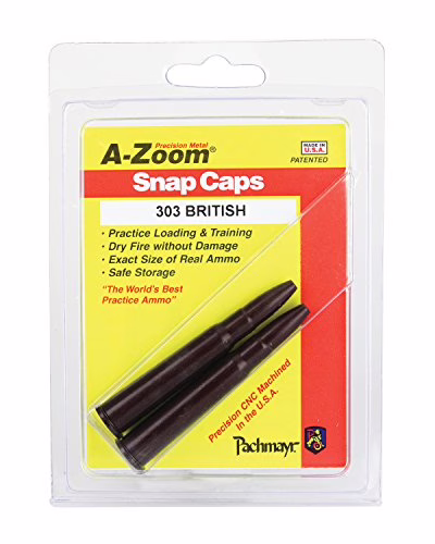 A-zoom 303 brit snap caps (2pk)