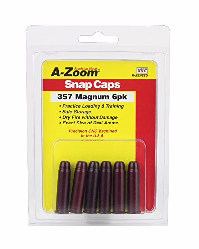 A-zoom 357 mag snap caps 6pk