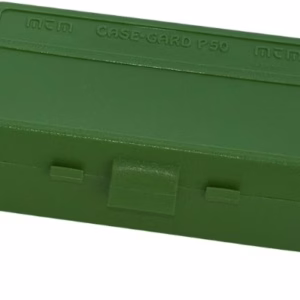 Mtm ammo box (50) ft 38/357 grn