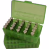 Mtm pistol box (50) rd 9mm/380acp grn