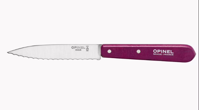 Opinel no 113 serrated - plum
