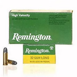 Remington amm 32 sw long 98gr lrn