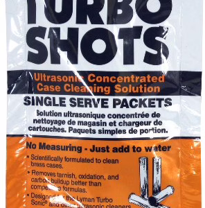 Lyman turbo shots single serve brass