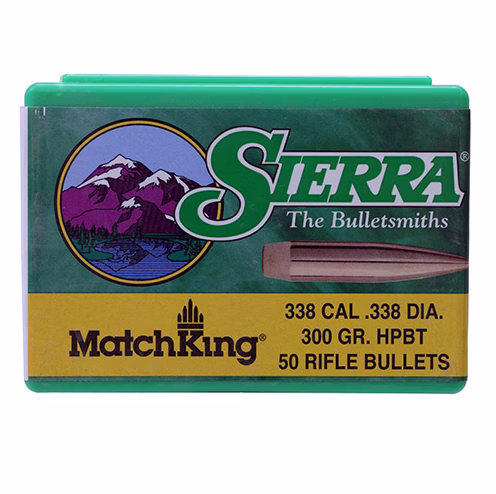 Sierra 338 300gr mk hbpt (500)