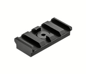 Utg picatinny rail prom -lok 4 slot blk