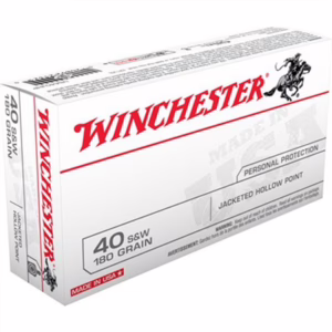 Win Amm 40 S&w 180gr JHP Usa(50)