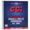 Cci Primers 450 Mag Small Rifle