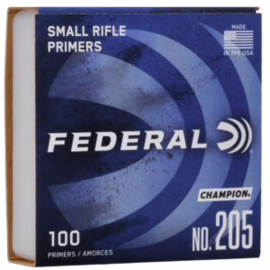 Federal Primers 205 Small Rifle